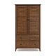 preview thumbnail 14 of 21, Grain Wood Furniture Greenport 2-door Armoire