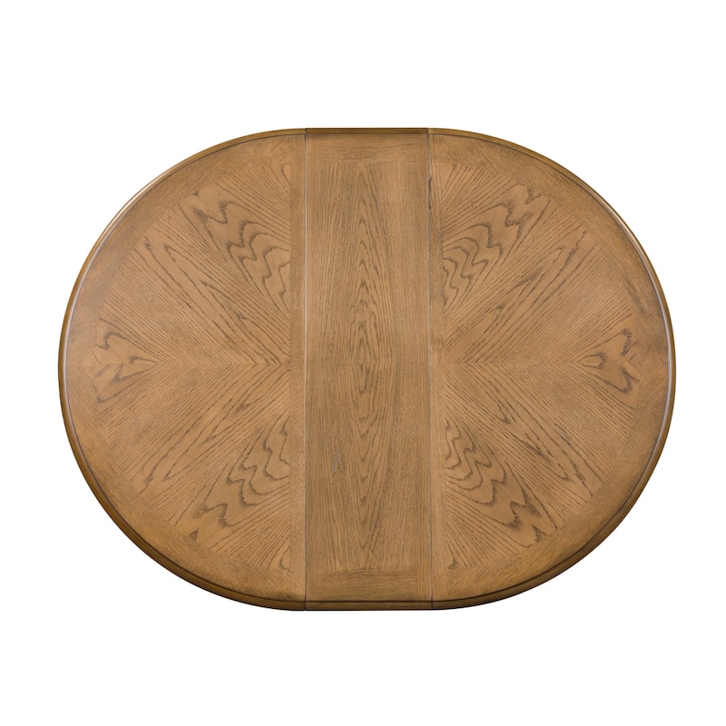 The Gray Barn Arctic Arrow 48x60 Single Pedestal Oval Dinette Table - White