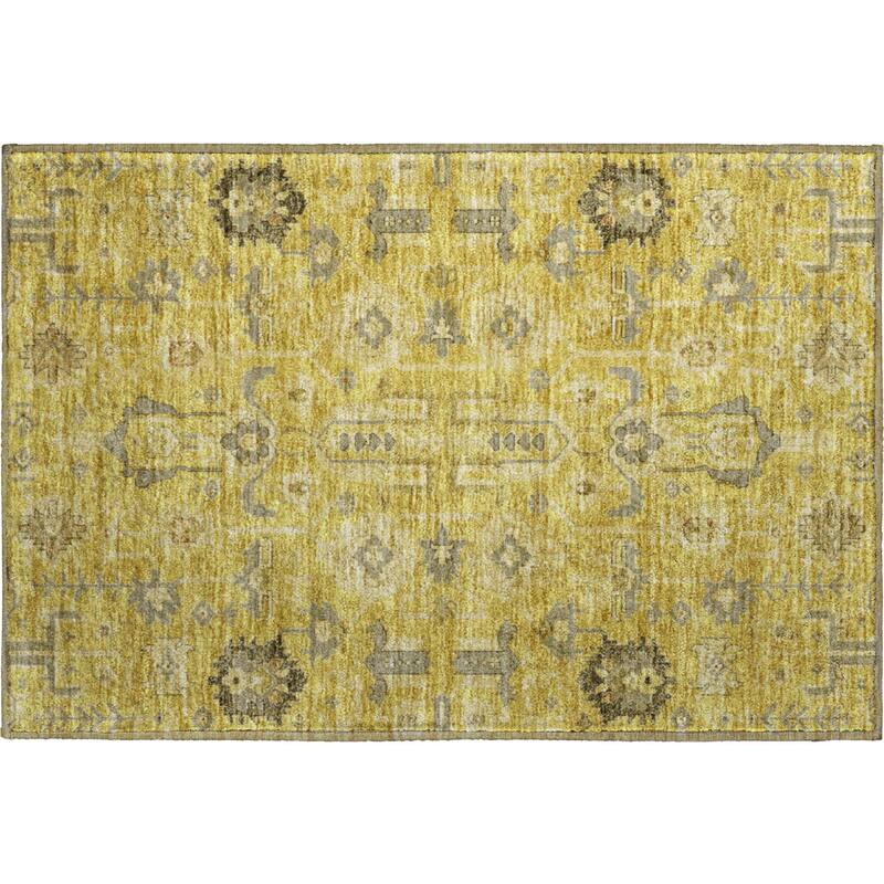 Premium Washable Super Soft Traditional Global Mayfield Rug
