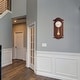 preview thumbnail 1 of 0, Howard Miller Lambourn I Grandfather Clock Style Chiming Wall Clock with Pendulum, Vintage, Old World, Classic Design Cherry
