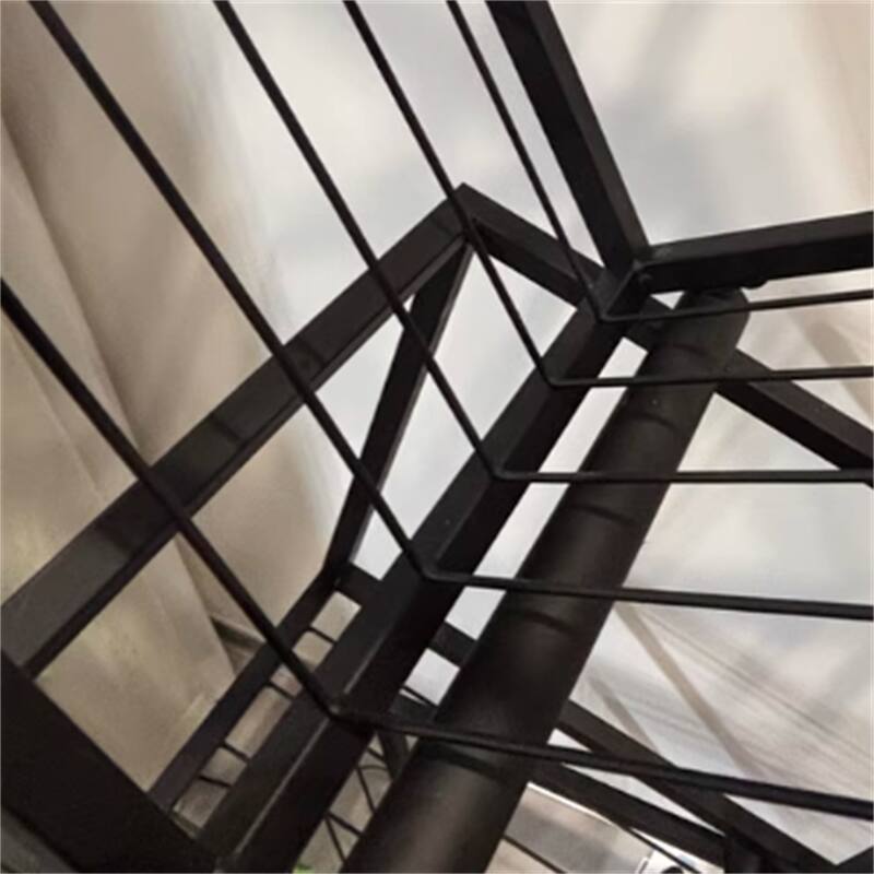 5 Tier Metal Creative Corner Shelf Special-shaped Display Shelf Wall Bookshelf