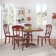 preview thumbnail 25 of 23, Eleanor Two-tone Oval Solid Wood Dining Table by iNSPIRE Q Classic