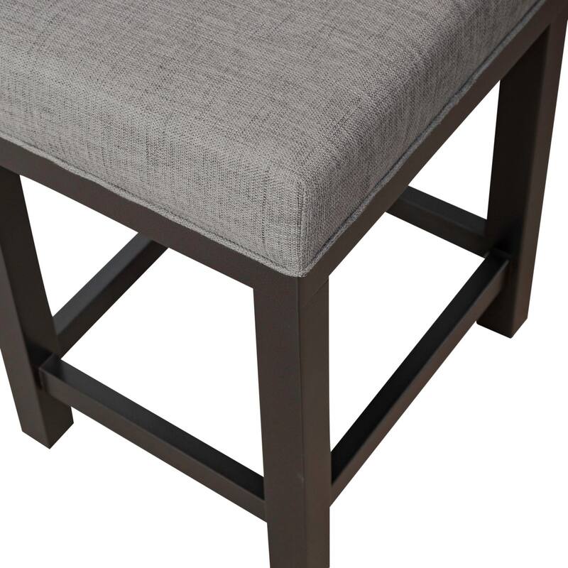 Tanners Creek Greystone Upholstered Console Stool (3 Piece Set)