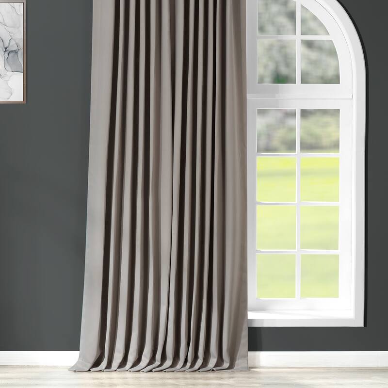 Exclusive Fabrics Extra Wide Room Darkening Curtain (1 Panel)