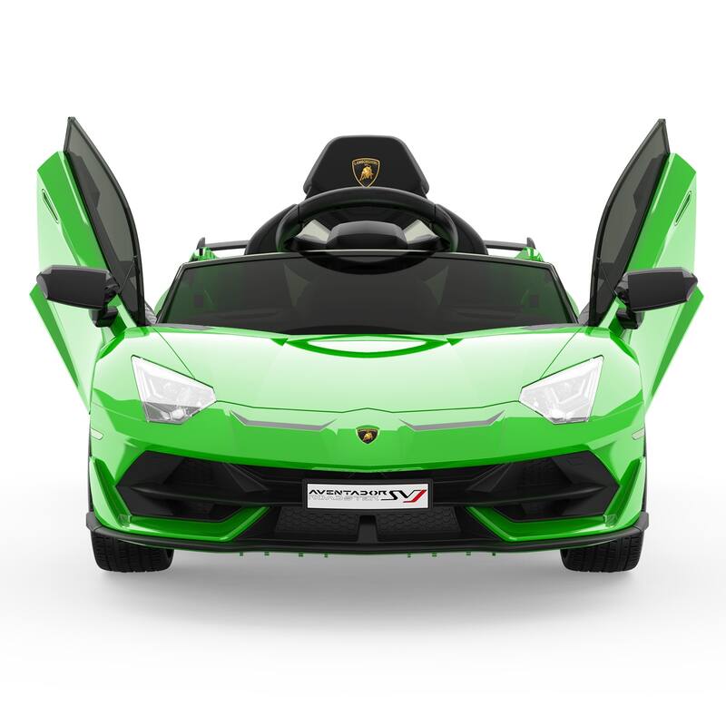 Ride On Car for Kids 12V Lamborghini Licensed Sports Car with Control