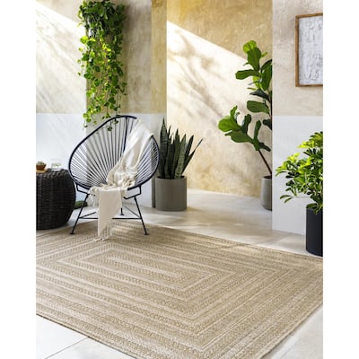 Livabliss Sandra Farmhouse Outdoor Area Rug
