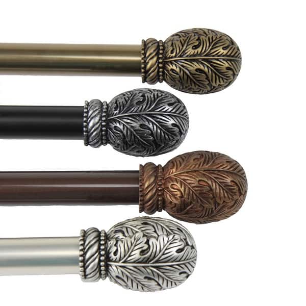 InStyleDesign Laurel Adjustable Curtain Rod Bed Bath & Beyond 9239746