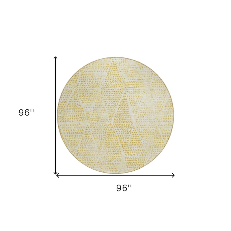 HomeRoots Geometric Transitional Rectangle Outdoor Rug
