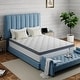 preview thumbnail 2 of 8, SweDrea 12 in. Firm Hybrid Memory Foam Mattress with CertiPUR-US and Oeko-TEX , Featuring Reinforced Springs.