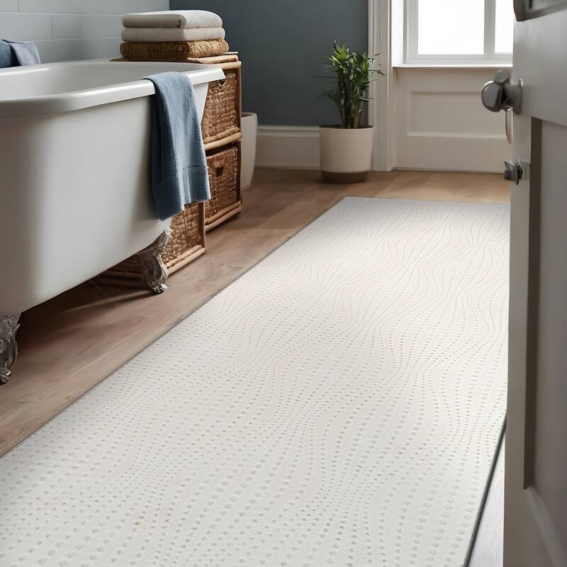 Beverly Rug Serenity Solid Modern Non Slip Soft Indoor Area Rug