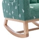 preview thumbnail 7 of 7, Nursery Rocking Chair High Back Accent Rocker for Living Room