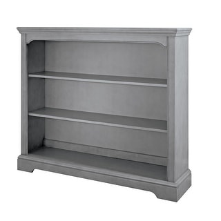 Hanley 56" Wide Hutch/Bookcase, Cloud