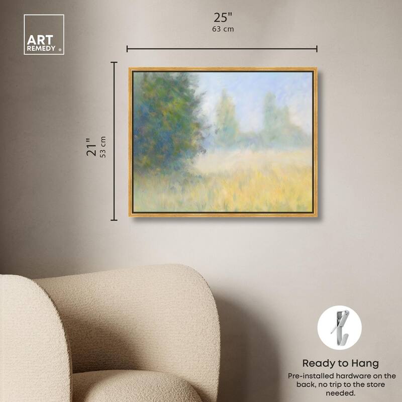 Faded Horizon II Canvas by Art Remedy