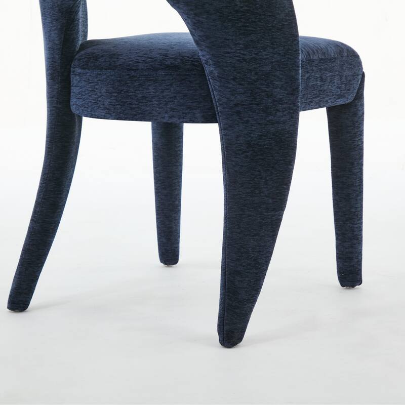 Metal Legs Dining Chair,Cushion Is Comfortable,Design Is Simple