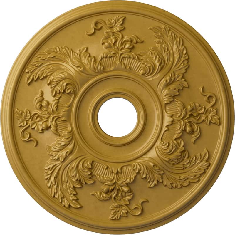 23 5/8"OD x 4 5/8"ID x 1 7/8"P Acanthus Twist Ceiling Medallion