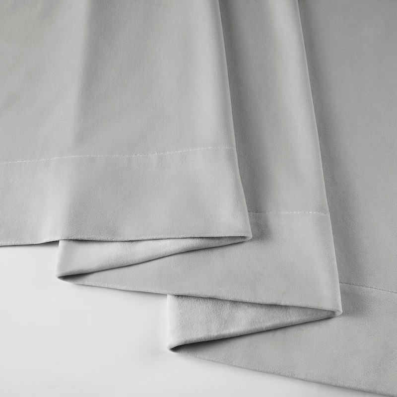 Exclusive Fabrics Signature Blackout Velvet Grommet Curtain (1 Panel)