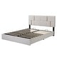 preview thumbnail 20 of 26, Upholstered Bedroom Sets with Queen Platform Bed and Storage Ottoman