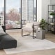 preview thumbnail 5 of 13, DKNY Grand Street Indoor only Cream / Ivory Geometric Area Rug