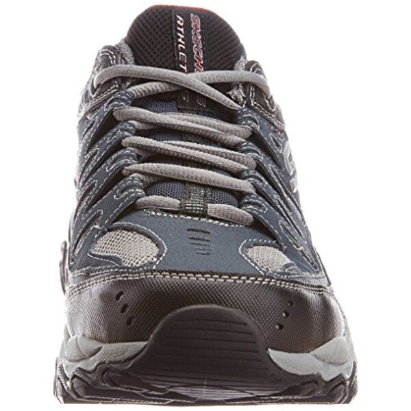 skechers afterburn memory foam lace up sneakers