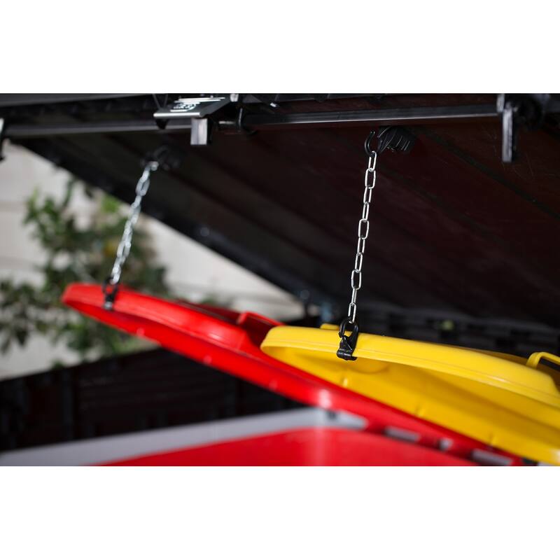 Keter Premier XL Horizontal Resin Outdoor Storage Shed for Patio