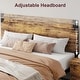 preview thumbnail 24 of 23, Full/Queen/King Size Metal Bed Frame with 4 Storage Drawers and Wood Headboard