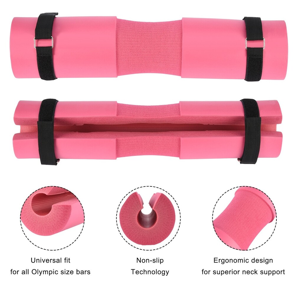 flyout slide 7 of 11, Barbell Squat Shoulder Protective Weightlifting Protective Neck Barbell Cover
