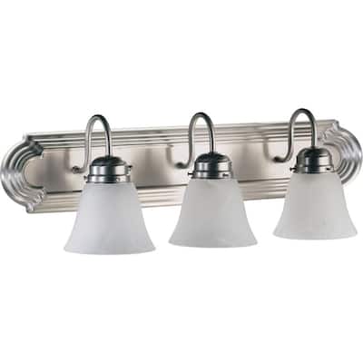 Quorum International 3 Light 24" Wide Bathroom Vanity Light