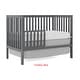 preview thumbnail 32 of 50, 5-in-1 Convertible Crib, Easily Converts from Baby Crib to Toddler Bed, 3 Position Adjustable Height Mattress Support System