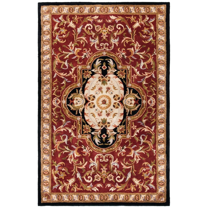 SAFAVIEH Handmade Classic Nidhi Traditional Oriental Wool Rug