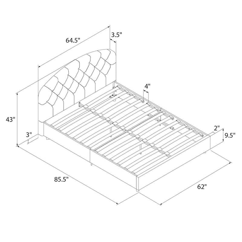 Avenue Greene Carson Upholstered Bed