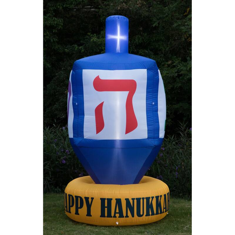 Giant Hanukkah Inflatable Dreidel
