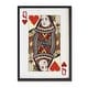 Playing Card Queen of Heart - Bed Bath & Beyond - 37534166