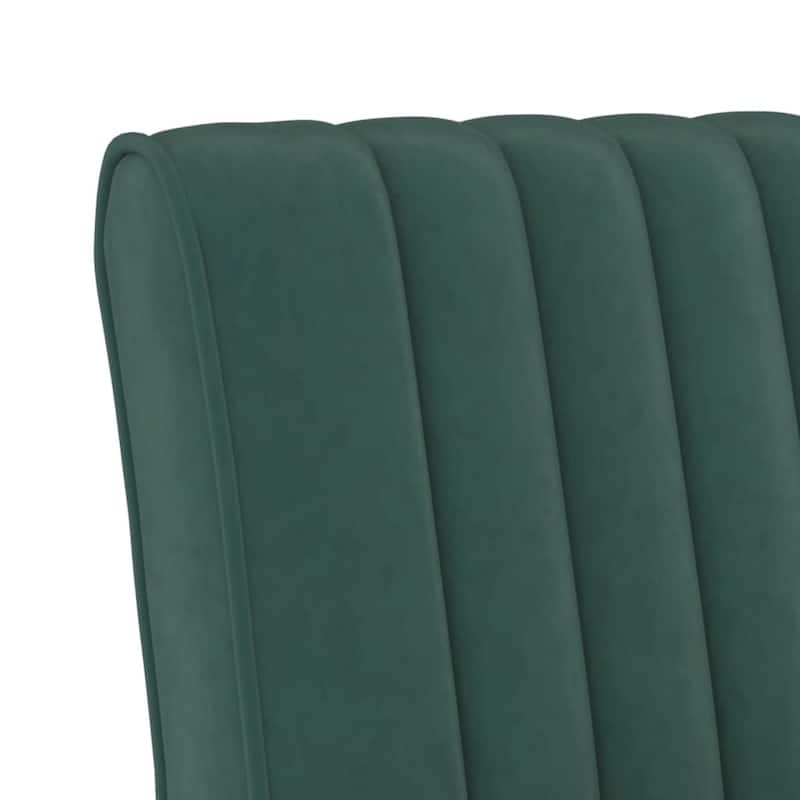 vidaXL Slipper Chair different color Velvet - 18.9" x 25.2" x 28.3"