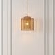 preview thumbnail 1 of 12, SAFAVIEH Lighting Ryoa 12" Pendant Natural/Gold