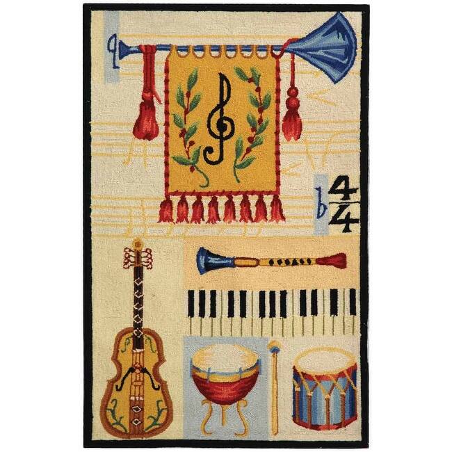 SAFAVIEH Handmade Chelsea Audriana French Country Wool Rug