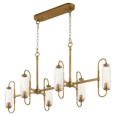 Quorum International 6615-6 Whitmire 6 Light 46" Wide Linear