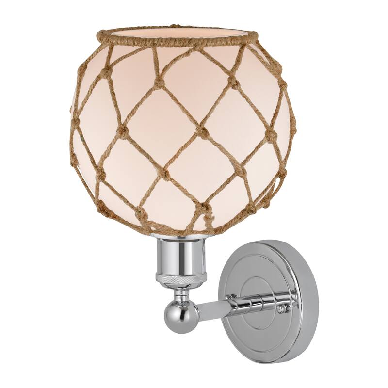 Innovations Lighting Endless Possibilities Edison - Farmhouse Rope - 1 Light 8" Sconce