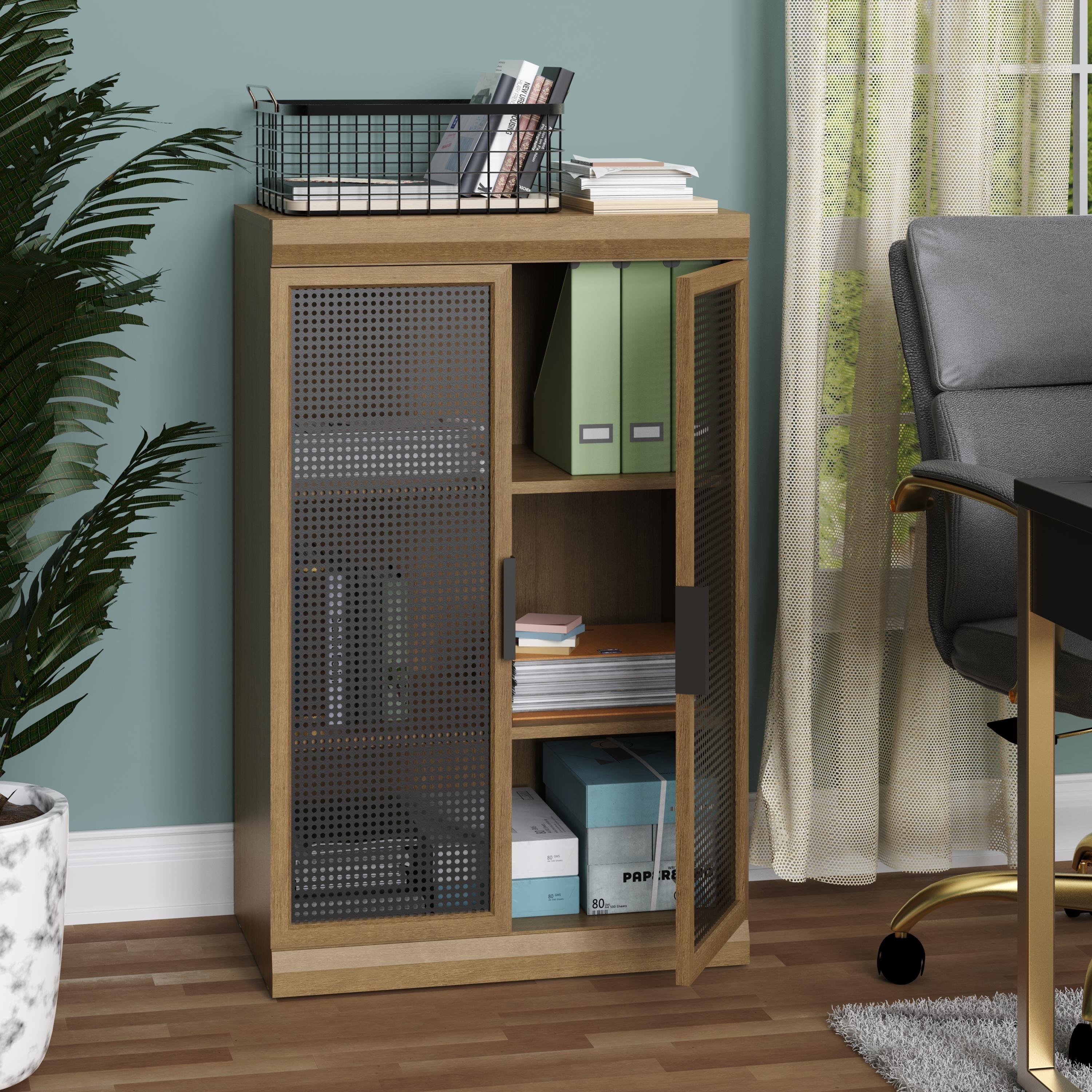ClosetMaid Mosaics 3-Shelf & 2-Door Cabinet Organizer - Bed Bath