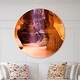 preview thumbnail 7 of 7, Designart 'Upper Antelope Canyon' Oversized Modern Wall CLock