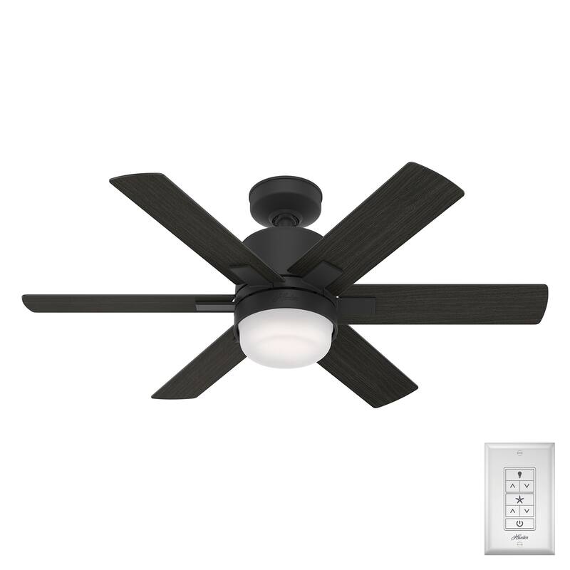 Hunter 44" WiFi Radeon Ceiling Fan with LED Light Kit and Wall Control - SMART FAN!