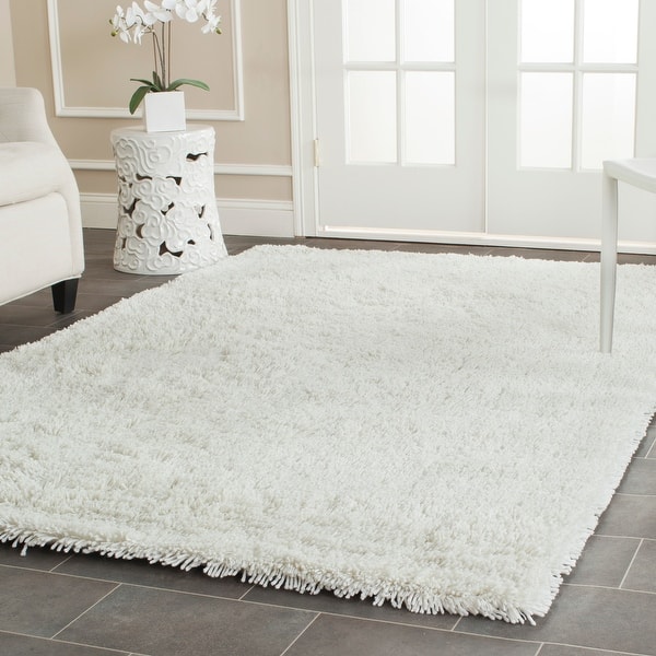 slide 2 of 144, SAFAVIEH Handmade Classic Shag Nakhshun Rug 3' x 5' - White