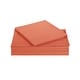 preview thumbnail 16 of 30, My World Solid Color Sheet Sets Orange - Full