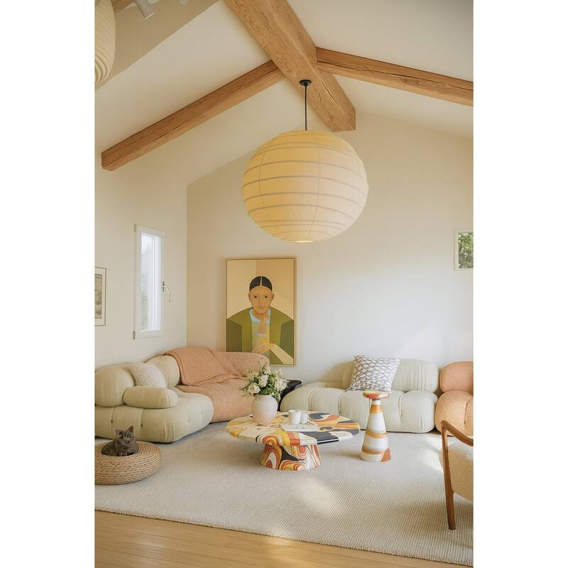 Elysian Hand-painted Coffee Table - Wood