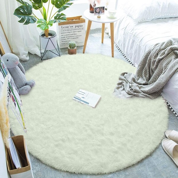 circle nursery rug