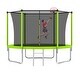 preview thumbnail 16 of 17, 10 ft. Round Outdoor Trampoline with Safety Enclosure Net and Ladder
