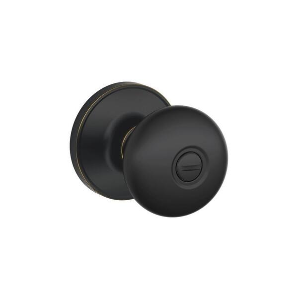 Shop Schlage J40 Str Stratus Privacy Door Knob Set Formerly