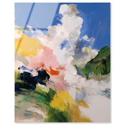 Clouds and Color II Acrylic by Art Remedy, Ready to Hang