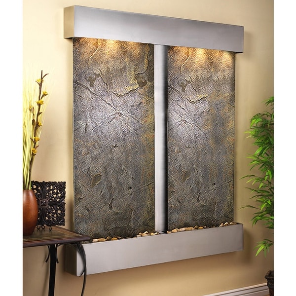 Cottonwood Falls Fountain - Stainless Steel - Squared Edges - Choose Options
