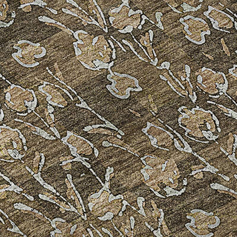 Premium Washable Super Soft Floral Contemporary Mayfield Rug