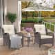 Option Cream-Brown Rattan